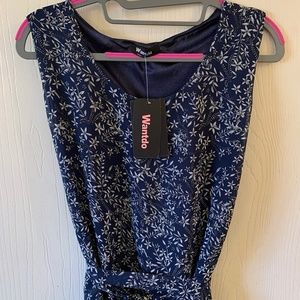 Flowy, Flowery Long Dress